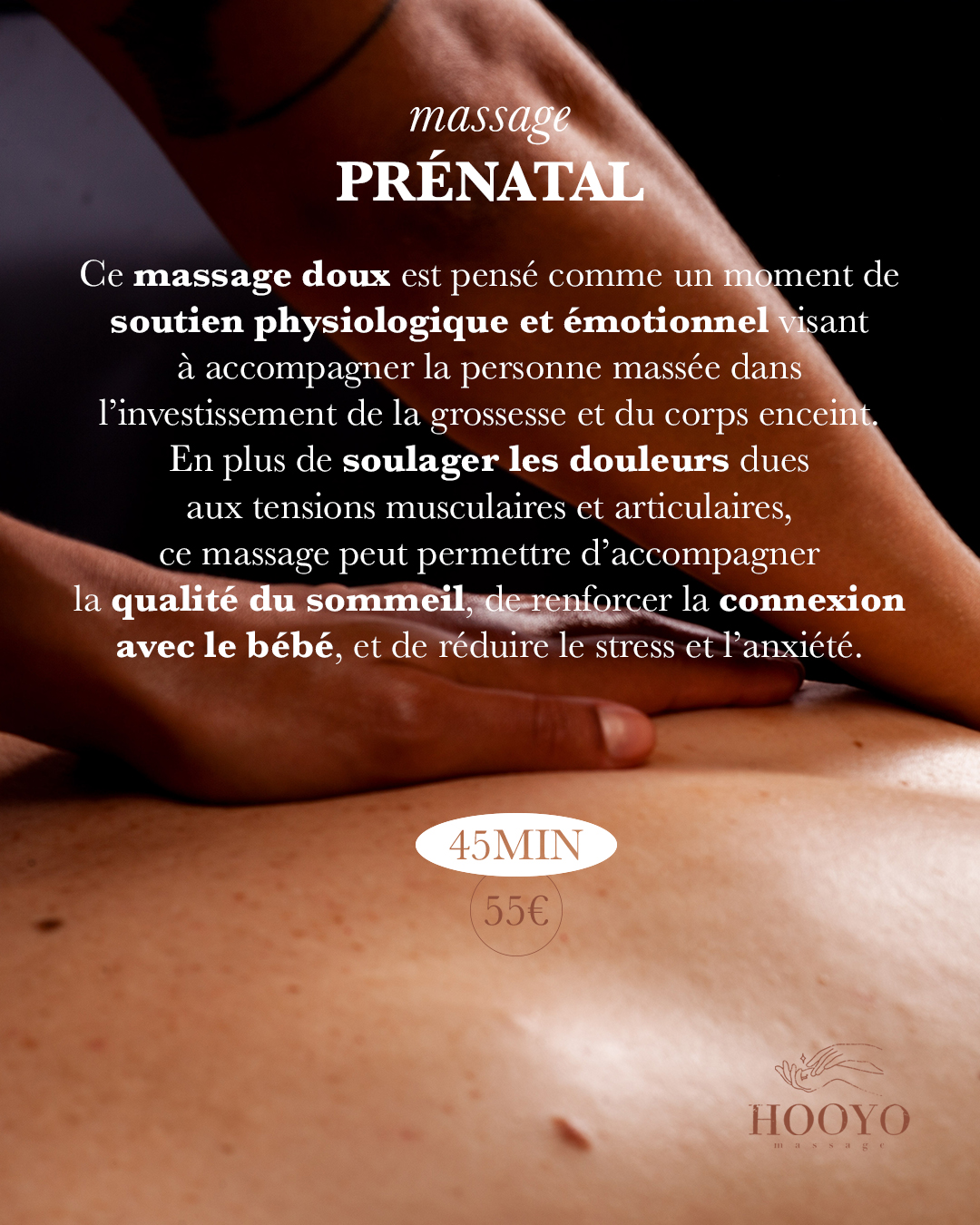 Massage prénatal